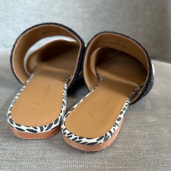 Anthropologie Paz Beaded Backless Mules EUC - Picture 4 of 12